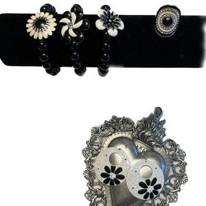 BOGO💥 5 Pc Jewelry Set Bracelets Ring Earrings AA23